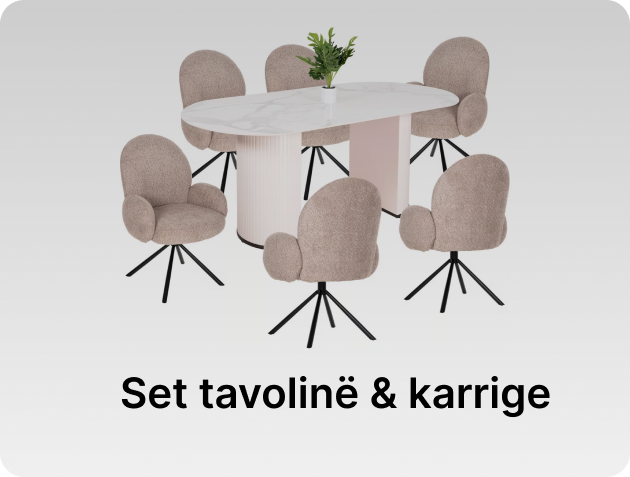 set tavoline karrige